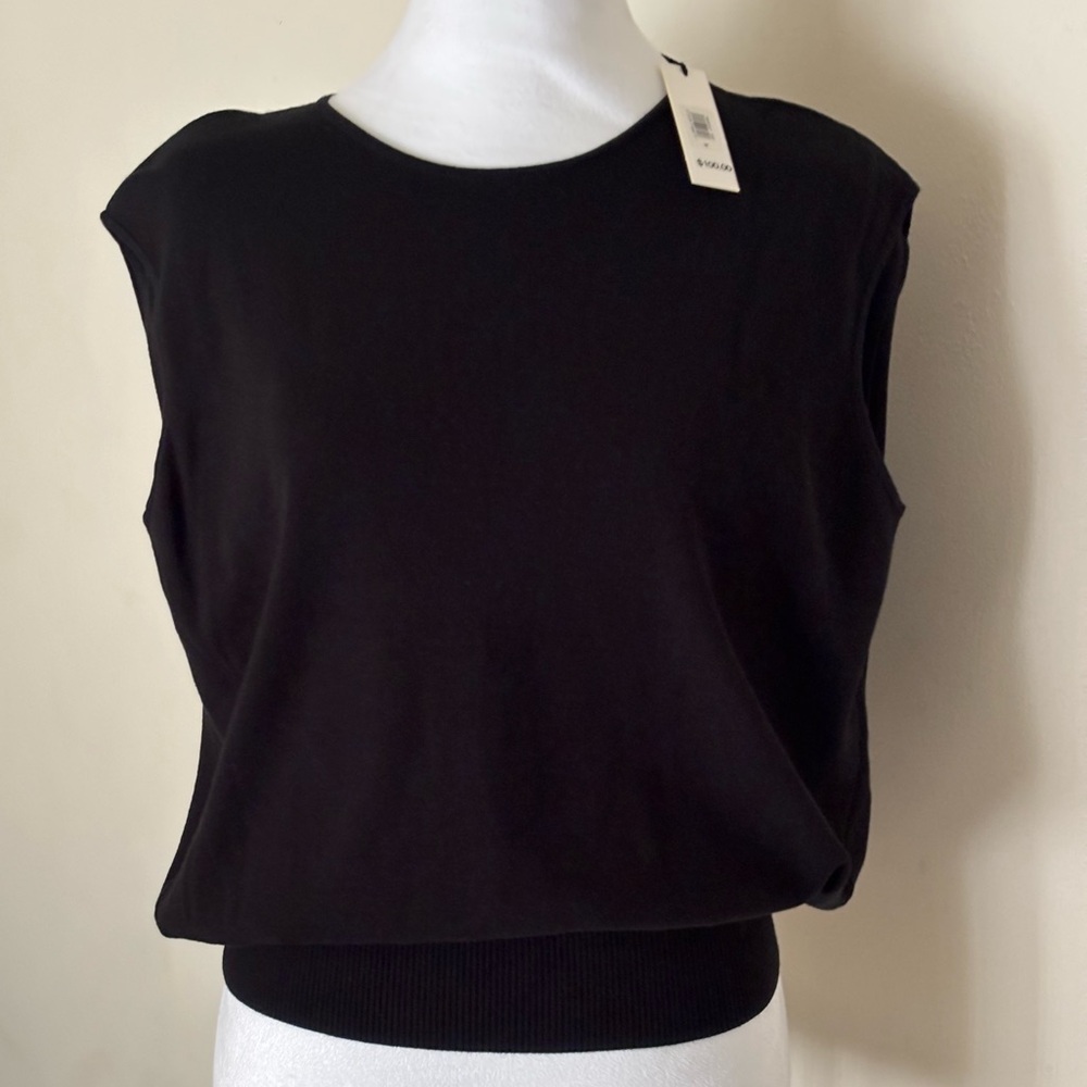 NWT Banana Republic Classic Black Muscle Tee Size Medium